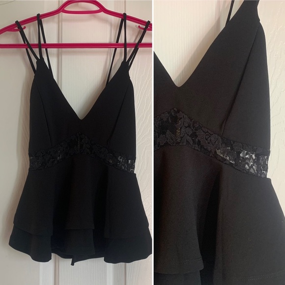 Revamped Tops - 3/$30 💠 NWT Revamped Strappy Lace Tank